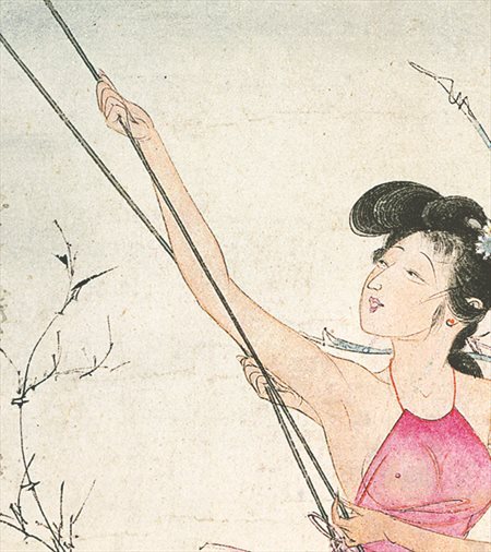 井陉-胡也佛的仕女画和最知名的金瓶梅秘戏图